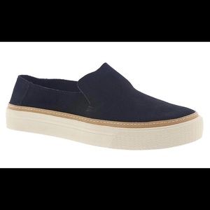 TOMS Sunset Black Suede